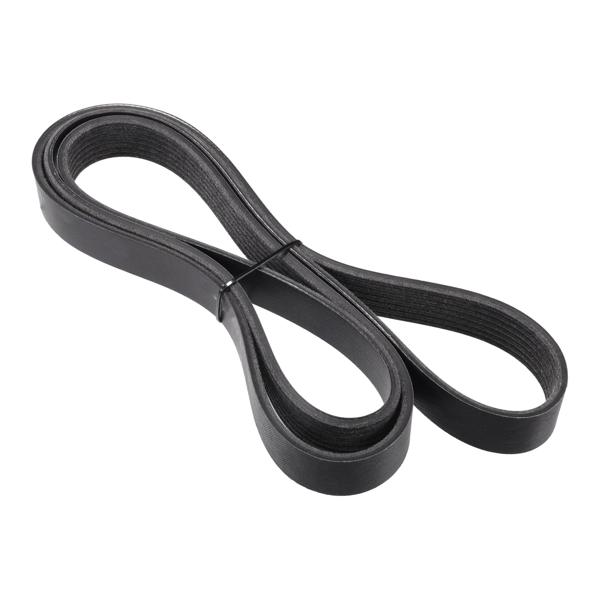 N°31110RL5A01 Courroie serpentée pour Honda CR-V 2017-2020 pour Honda Civic 2016-2020, Courroie serpentée intérieure, EPDM durable, 1 pièce noire