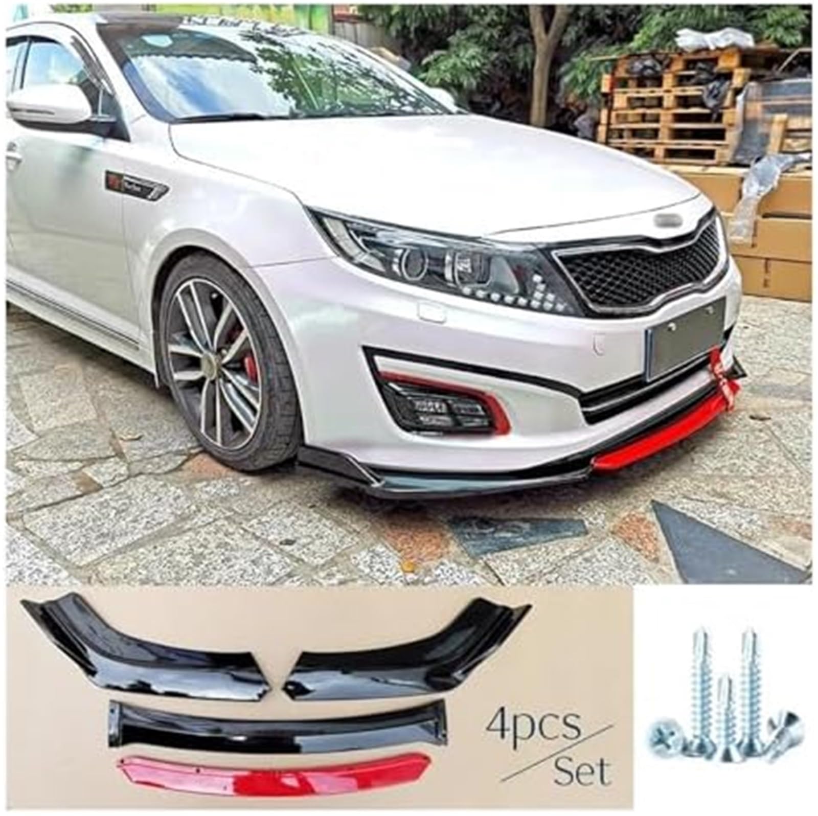 Splitter, dla dla Kia, dla dla Optima K5 2014-2017 Przedni