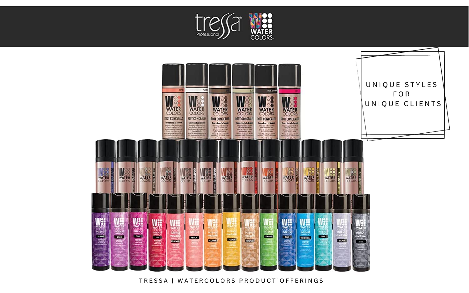 Watercolors Root Concealer Touch Up Texture & Volume Spray, Covers Gray Roots & Regrowth. (Light Brown)
