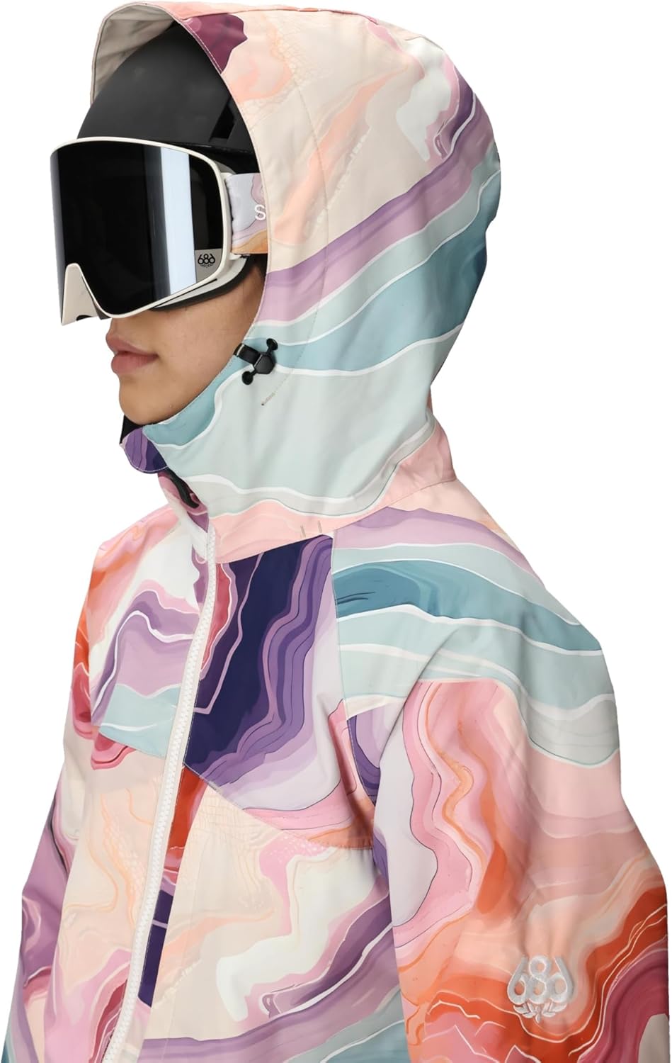 686 Women's Athena Jacket - Insulated Coat with 2-Layer Fabric Design, Modern Fit and Taped Seams - Water & Weather Resistant