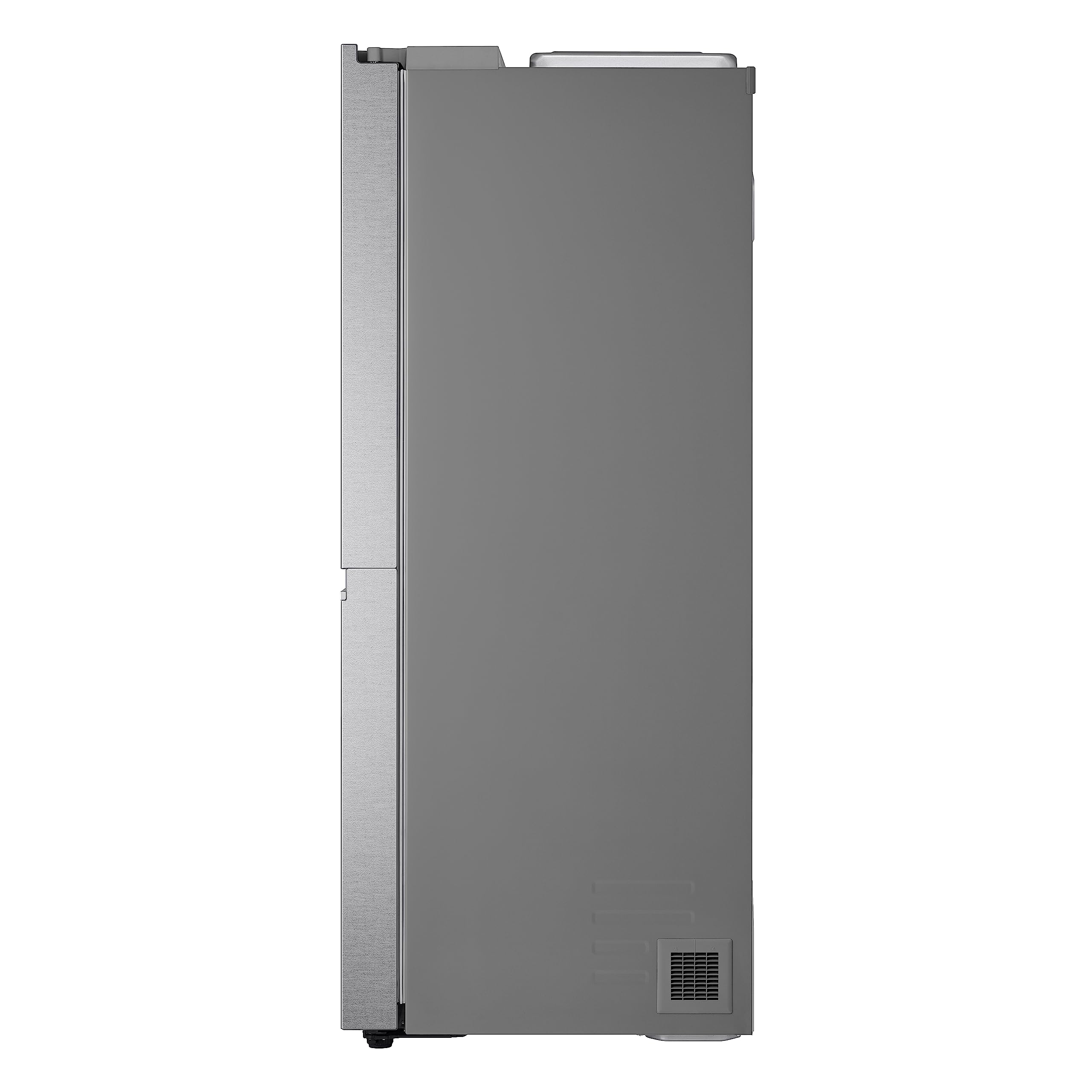 LG GSLV91MBAD Frigorifero Americano Side-by-Side, Classe D, Frigorifero No Frost, 635L, Wi-Fi, Door & Linear Cooling, Fresh Balancer, Dispenser senza allaccio, Igienizzazione UVnano, Acciaio