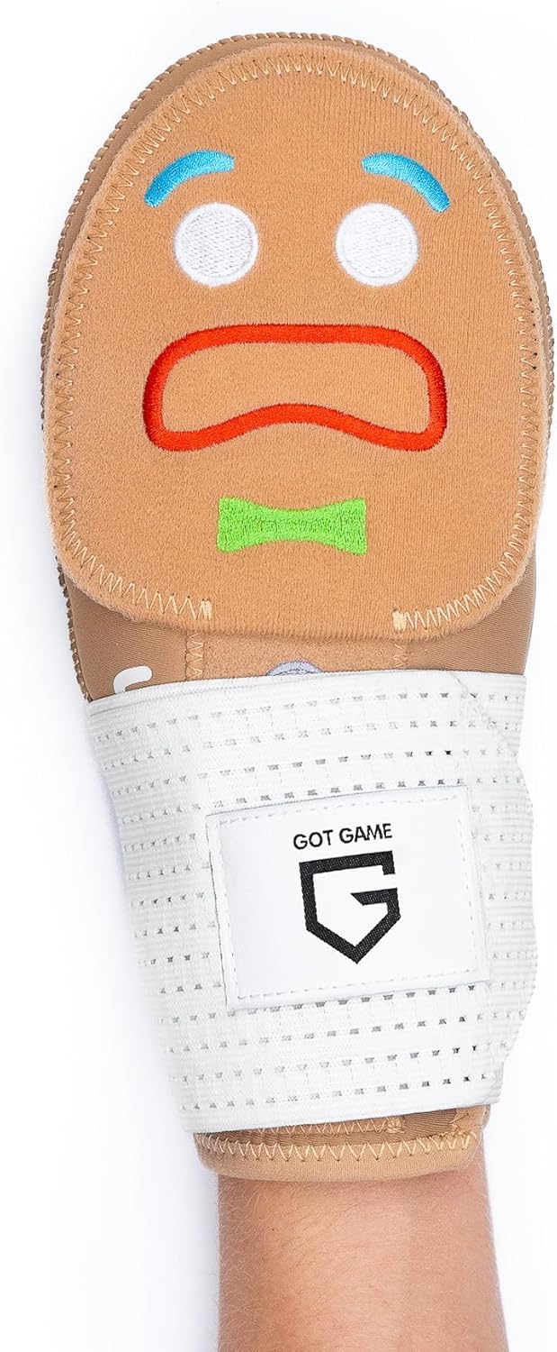 Baseball Sliding Mitt - Youth and Adult Sizes - Drippy Drip Accessory Gingerbread Man, Ice Cream, Alien, Ninja, Pencil, Cowboy