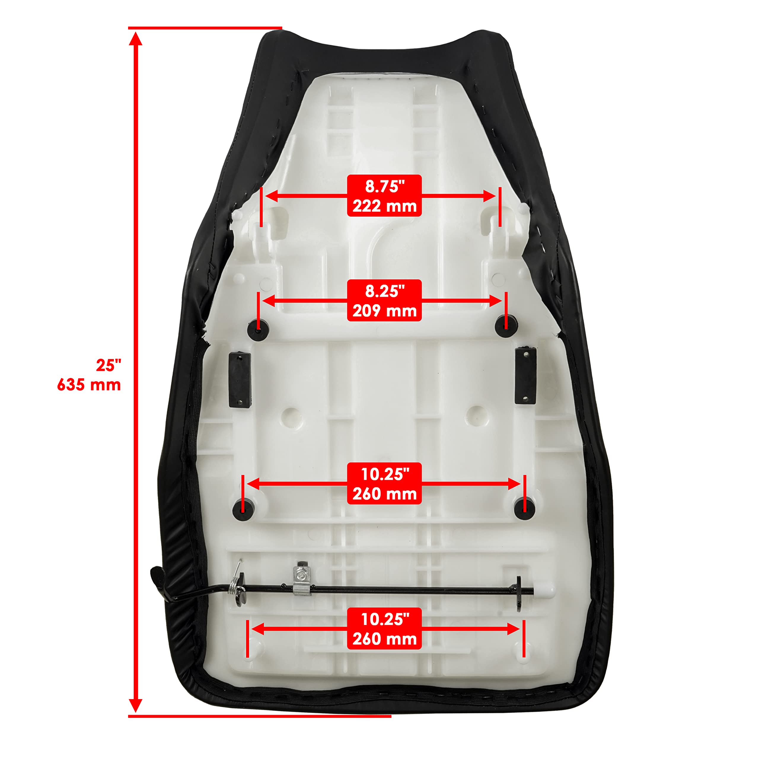 Amazon.com: Caltric Complete Seat Compatible with Honda 77100-HN2