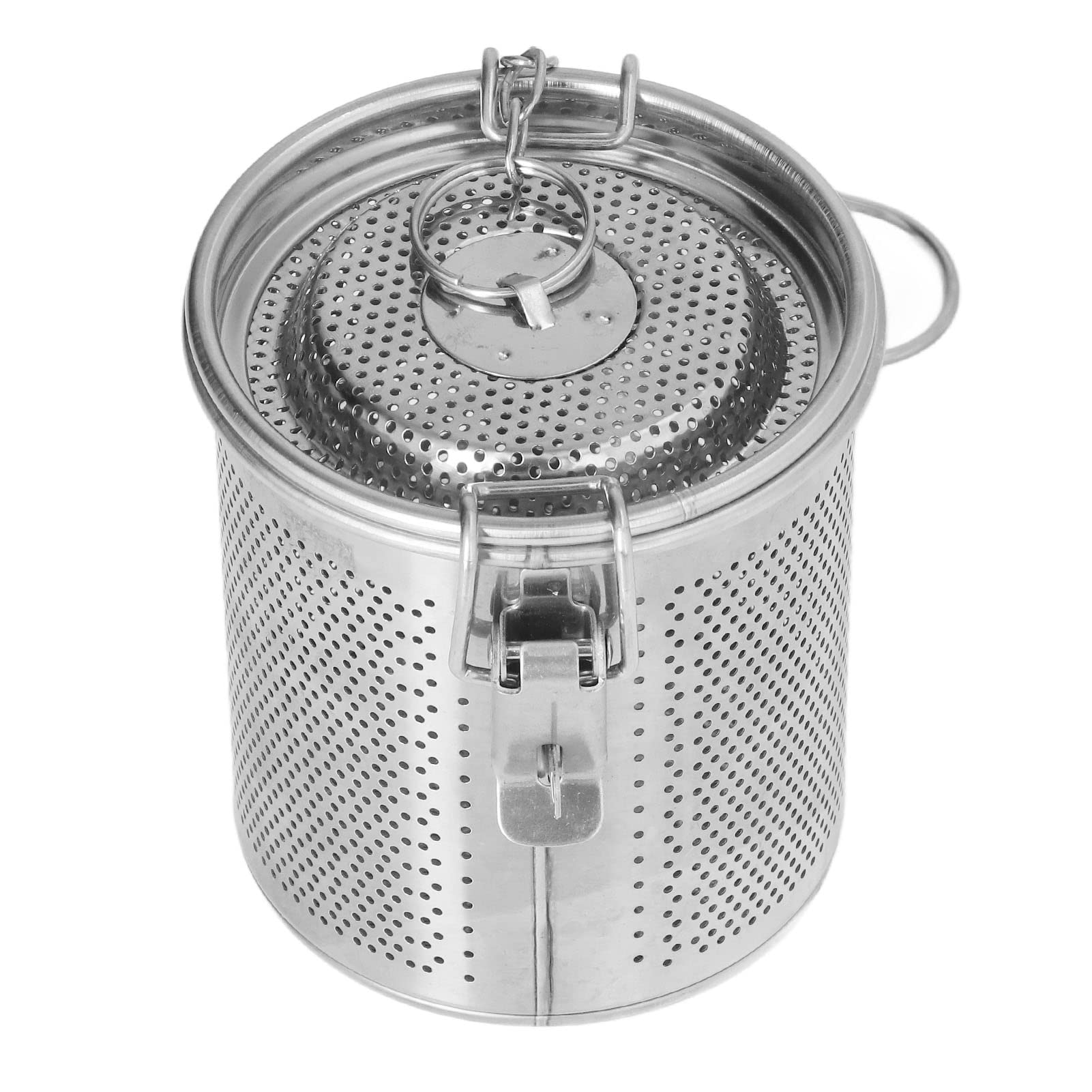 Sacchetto di Condimento in Acciaio Inossidabile Infusore per tè Filtro per Spezie Multiuso Colino per Condimento, Colino per Condimento per Spezie per Zuppa di Sugo Gusto (0,7 l)