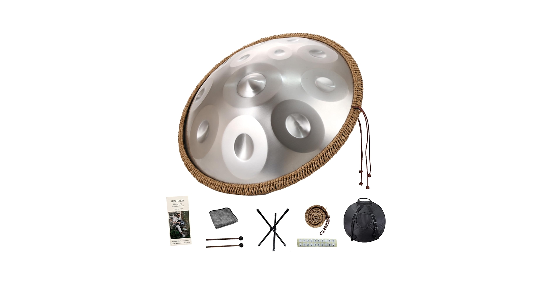 ハンドパンドラム 9音 約56cm Handpan Drum Amazon | ハンドパンドラム - ハンドパン スチールドラム