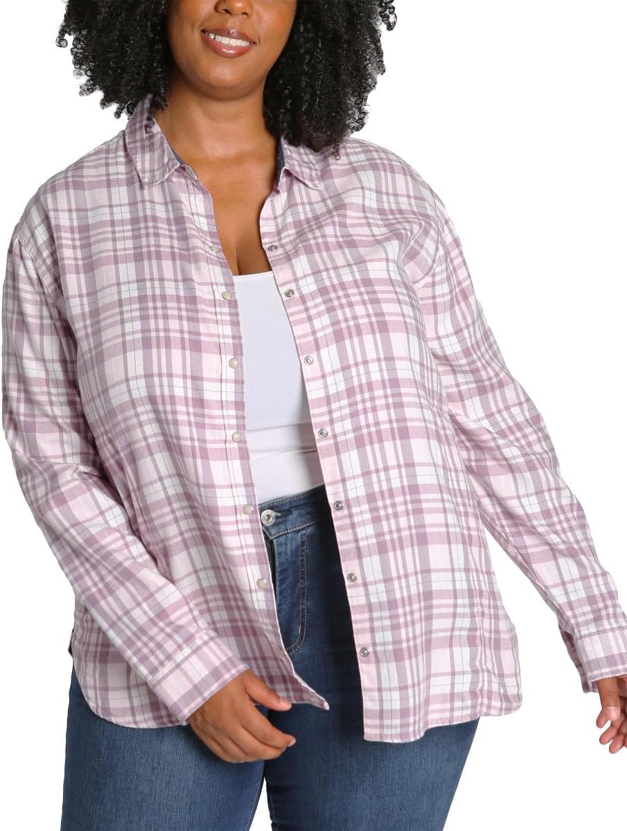 Jachs Girlfriend Women's Super Soft Feel Flannel Shirt - Image 5