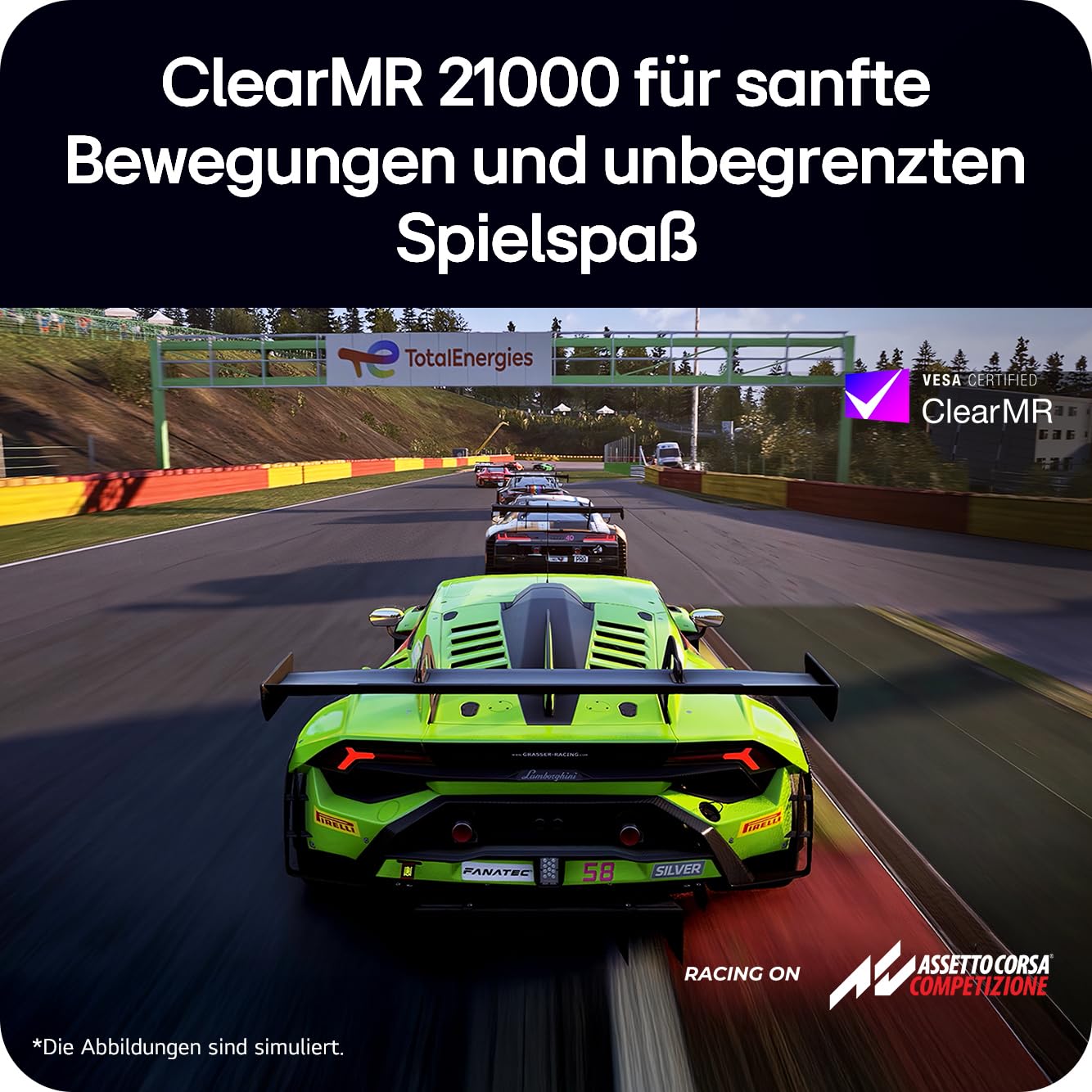 LG Ultragear™ 27GX790B-B 27 Zoll QHD OLED Gaming-Monitor, 540Hz/720Hz Dual Mode, 0,02ms, DisplayHDR True Black 500, AMD FreeSync Premium Pro, 1x DisplayPort 2.1, 2X HDMI 2.1, Schwarz