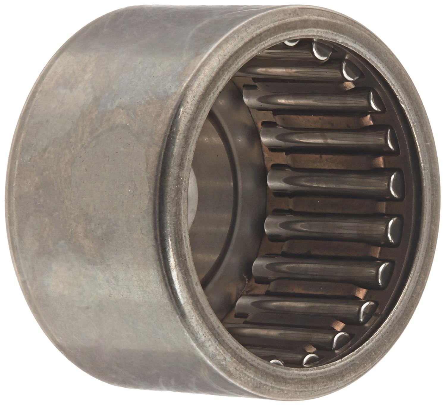 INA BK2520 Needle Roller Bearing, Steel Cage, Closed End, Open, Metric, 25mm ID, 32mm OD, 20mm Width, 10000rpm Maximum Rotational Speed, 7400lbf Static Load Capacity, 4450lbf Dynamic Load Capacity