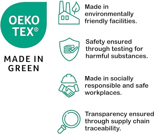 Miniatura 9 de TRIDENT - Suave y afelpado, 100% algodón, altamente absorbente, toallas de baño, súper suaves, juego de 6 toallas (2 toallas de baño, 2 toallas de