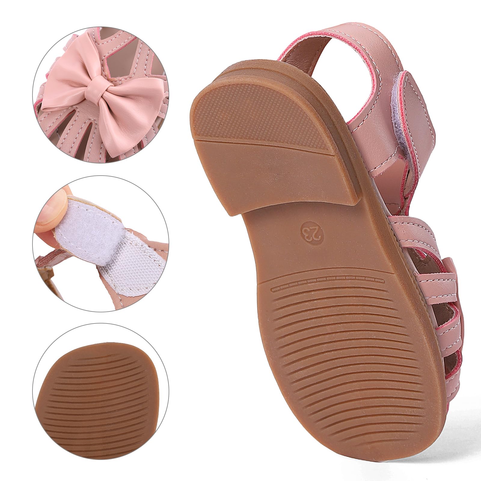 Élégant Sandales Fille Enfant été Chaussures de Robe