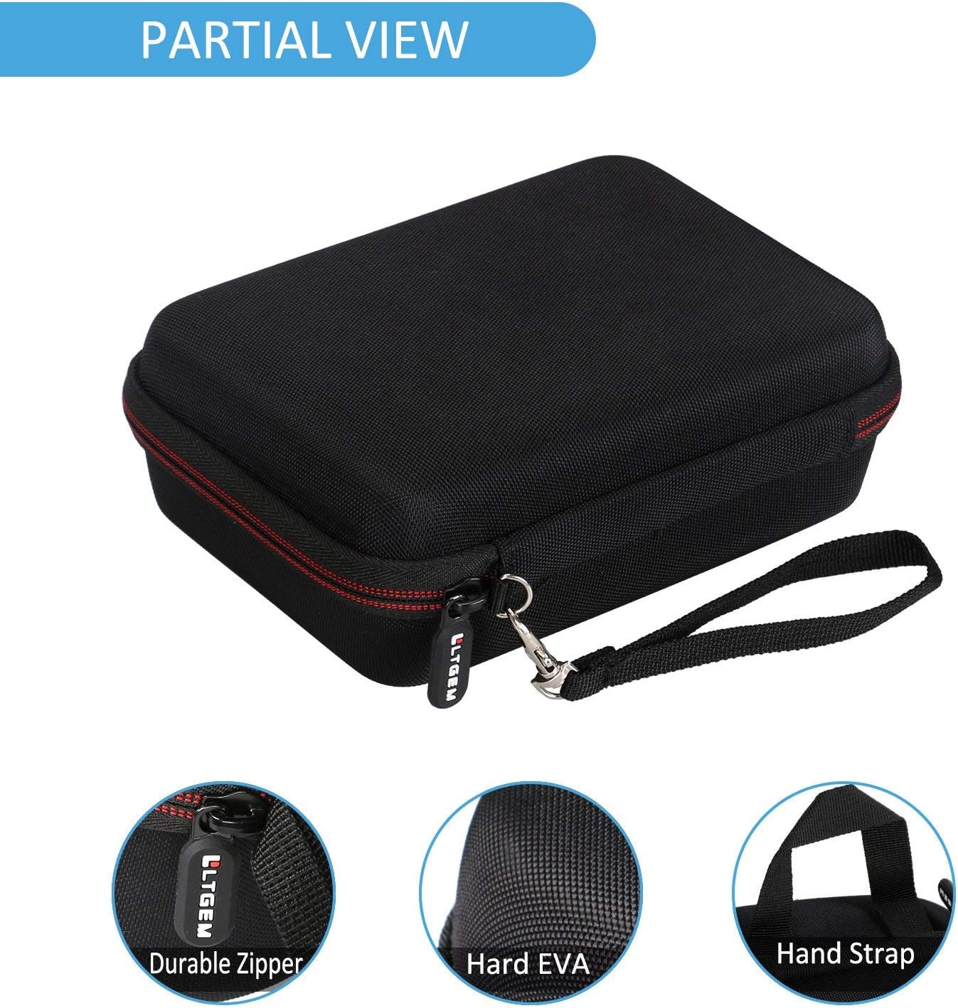 LTGEM Carrying Case for Ozobot Bit Coding Robot - Fits USB charging cable/playfield/skin / 4 color code markers (Fits a full robotics kit)-Case only