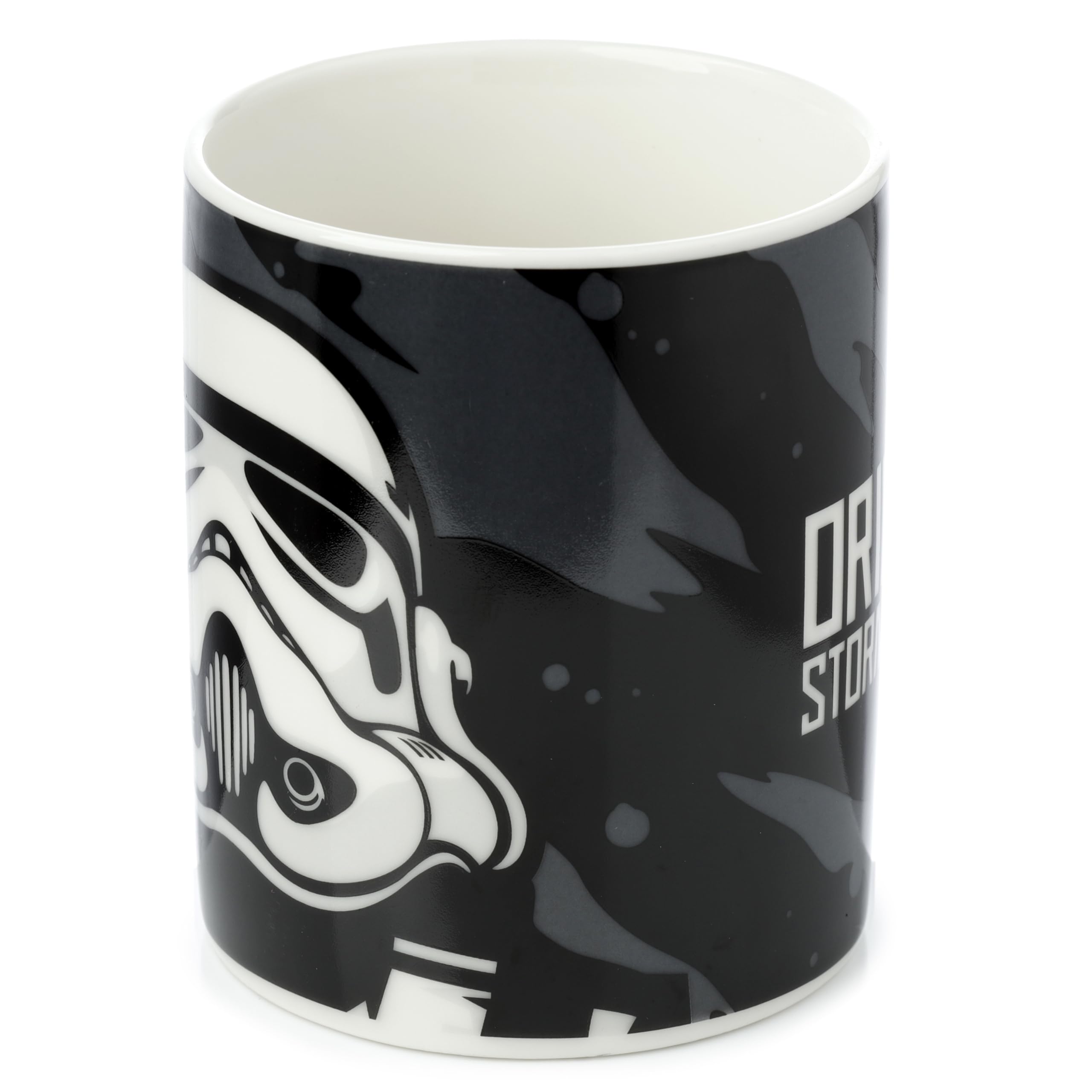 Puckator The Original Stormtrooper Black Porcelain Tea Coffee Mug, Funny Home Accessories, Cute Gifts for Girlfriend - Image 3
