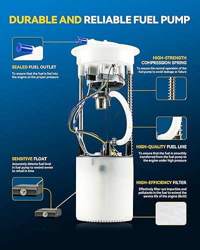 Miniatura 200 de PHILTOP Electric Fuel Pump Assembly Fits For Chevrolet S10 1985-1991, GMC S15 1985-1990, GMC Sonoma 1991, GMC Syclone 1991, SP06B1H