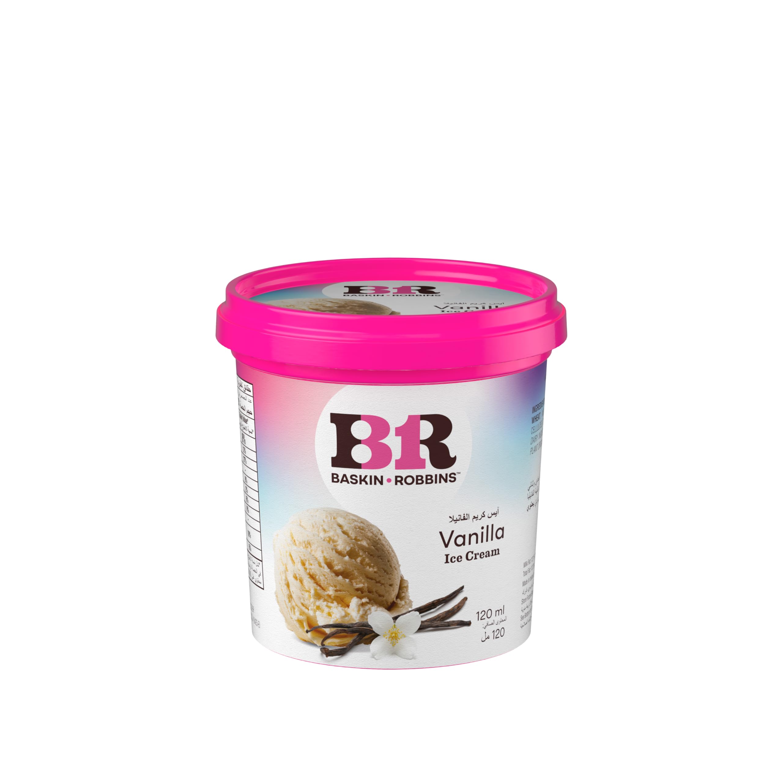 Baskin Robbins Vanilla Ice Cream Cup, 120 ml