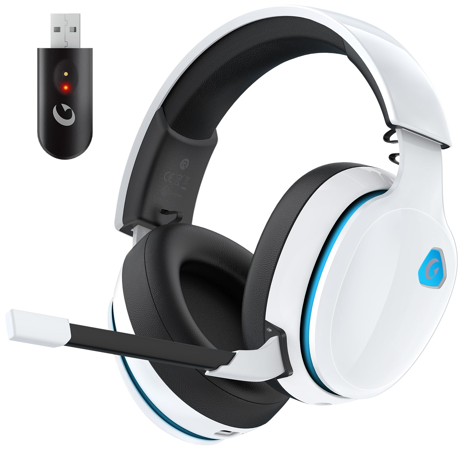 AOC 2.4GHz Wireless Gaming Headset - PS5, PS4, PC, Switch -1 AOC 2.4GHz Wireless Gaming Headset - PS5, PS4, PC, Switch -1