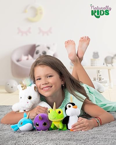 Miniatura 85 de Naturally KIDS - Juguetes de unicornio para niños y niñas de 2 a 3 años, regalos de cumpleaños, mochila de unicornio para niños pequeños 03 Unicornio
