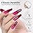 YTD Likomey Color Changing Gel Nail Polish,15ml Hot Pink To Berry Red Mood Temperature Change Colors Ombre Thermal Salon Home Fall Winter Manicure UV Nail Varnish,WB211