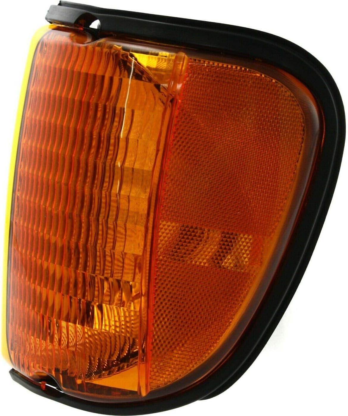 Corner Signal Light for Ford E-Series E150 & E250 & E350 & E450 & E550 Superduty Left Side Amber Lens Plastic Marker Lamp