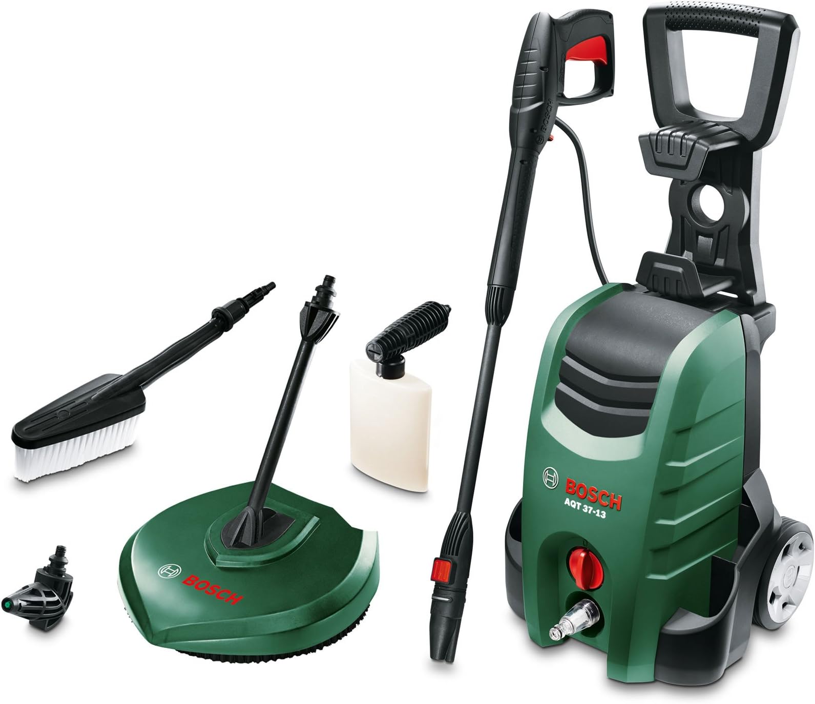 Bosch 06008A7273 37-13 AQT Combi Kit High Pressure Washer - Green