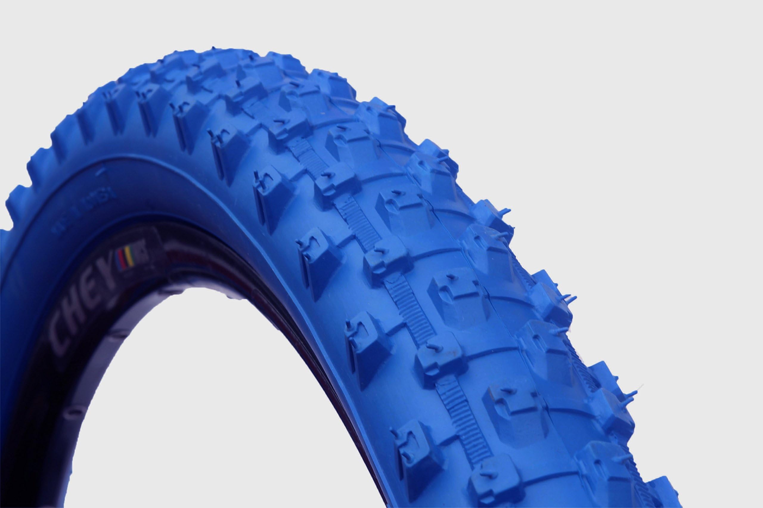 Curio UK Blue Mountain Bike Tyre Tire 26 X 2.10 M1101