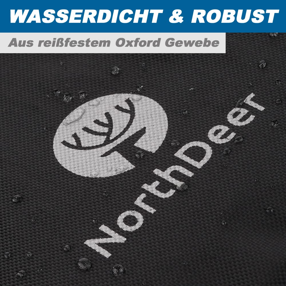 Northdeer Coprisella impermeabile con custodia – Set da 2 – Coprisella per bicicletta – Protezione antipioggia impermeabile per sella della bicicletta (set da 2 + 2 pezzi)