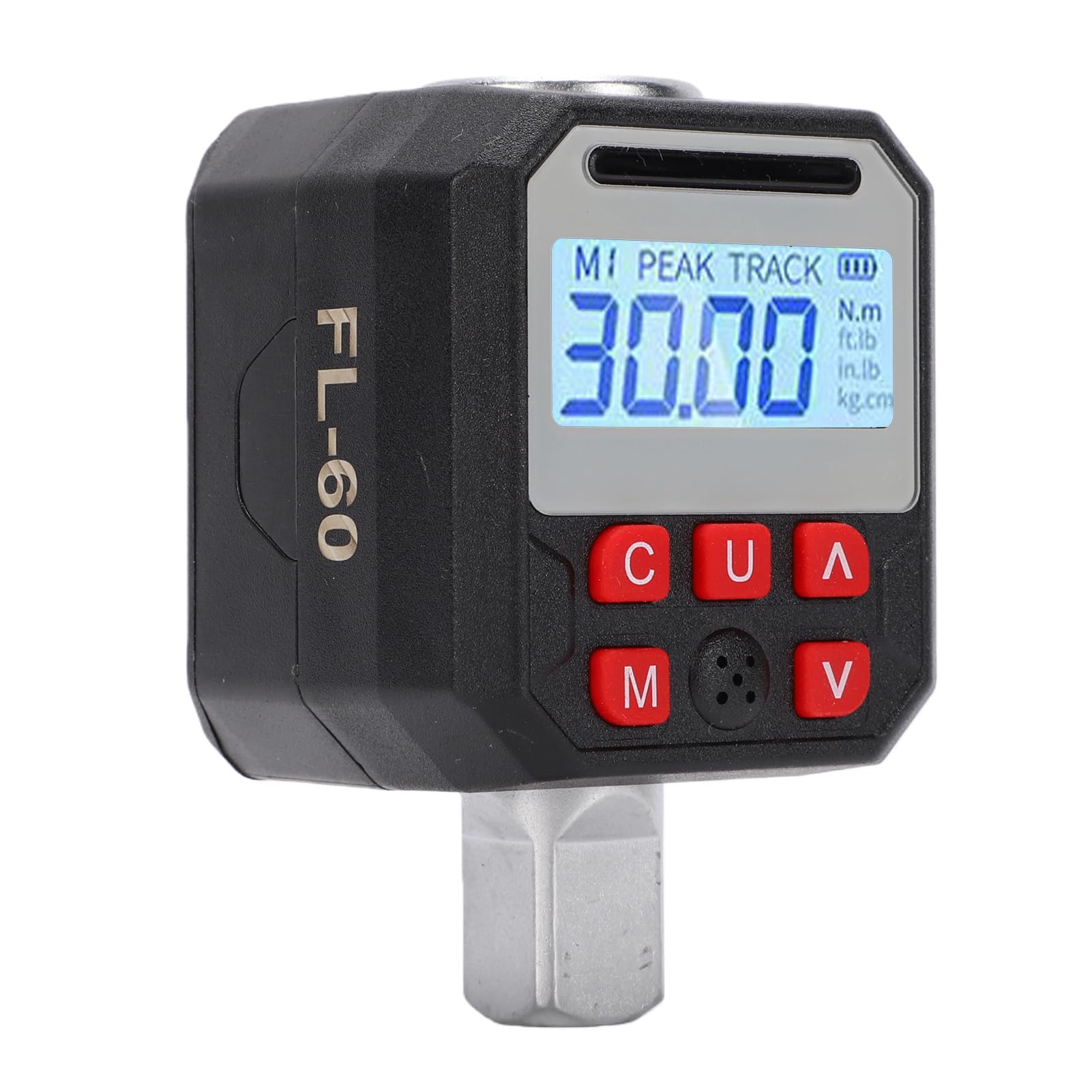 Annadue Cyfrowy Adapter Momentu Obrotowego 1/2 Cala, 3-60Nm, Kolorowy