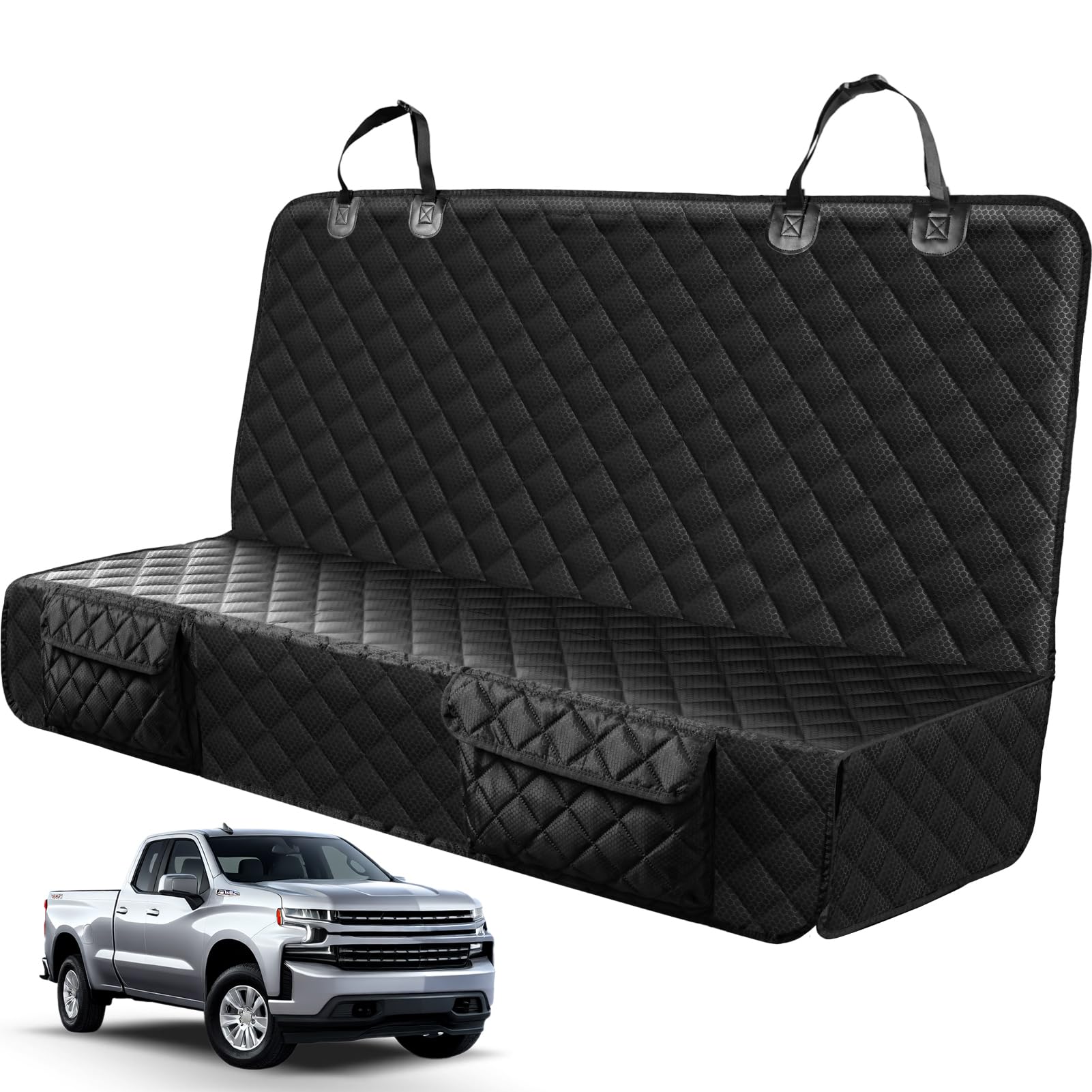 Crew Cab Gmc Sierra Dog Seat Cover Back Seat Covers Nissan Frontier Car  Seat Installation PETICON