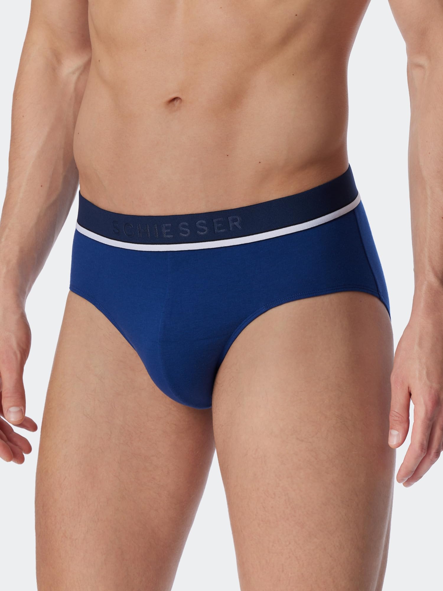 Schiesser Slip 3-Pack 95/5 Organic Cotton - Sortiert 2 - Größe 7