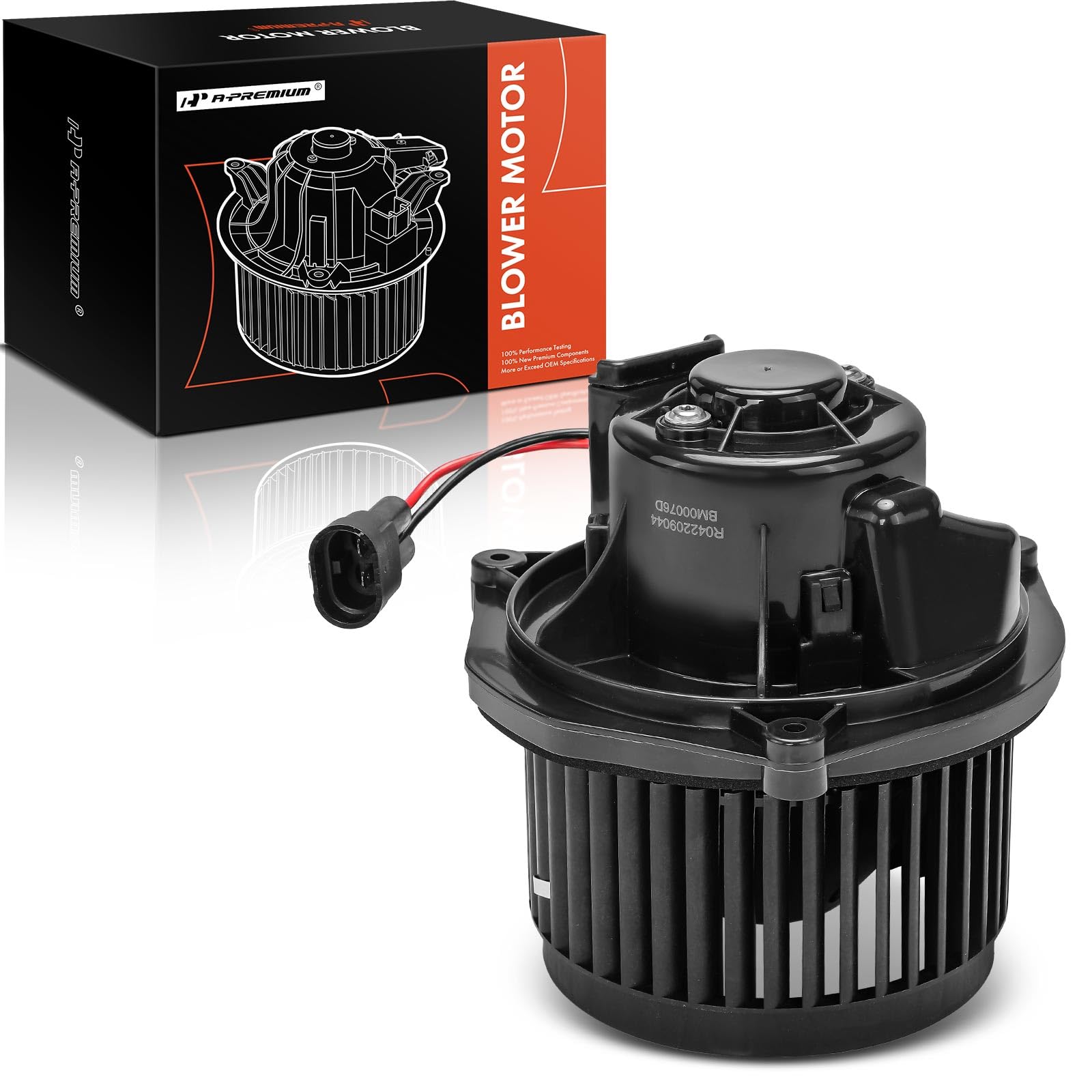 A-PremiumHVAC Heater Blower Motor Assembly Compatible with Buick, Chevy, Oldsmobile & Pontiac Vehicles - Regal 88-96, Camaro/Firebird 93-02, Lumina, Lumina Van, Monte Carlo, Cutlass Supreme - Front