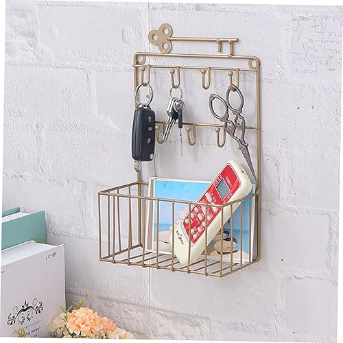 Miniatura 6 de ARTIBETTER Letra de baño para dormitorio almacenamiento de oficina organizador de ganchos decoración de pared creativo ganchos de cocina de hierro