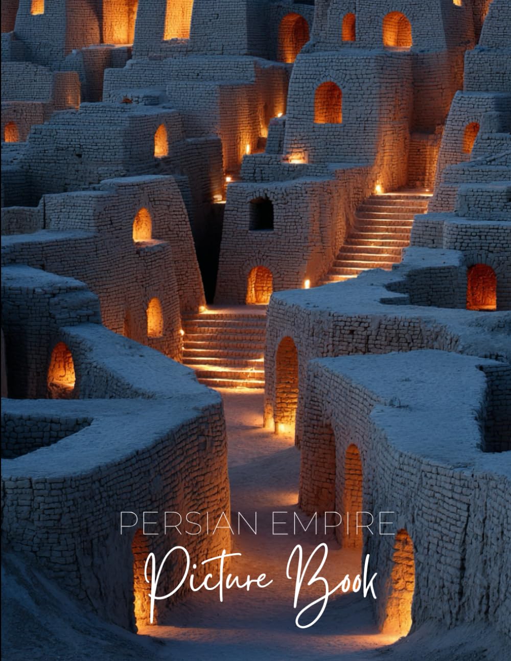 Persian Empire Picture Book: A Photographic Journey Through Ancient Capitals, Blue Mosques, and Gardens of Paradise