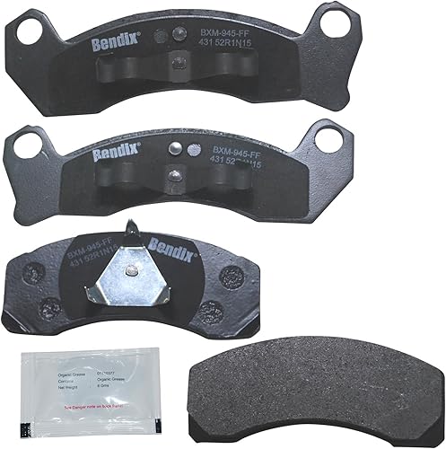 Miniatura 376 de Bendix Priority1 CFC1169 Pastillas de freno delanteras de cerámica para modelos seleccionados Buick Rainier, Chevrolet Colorado, Trailblazer