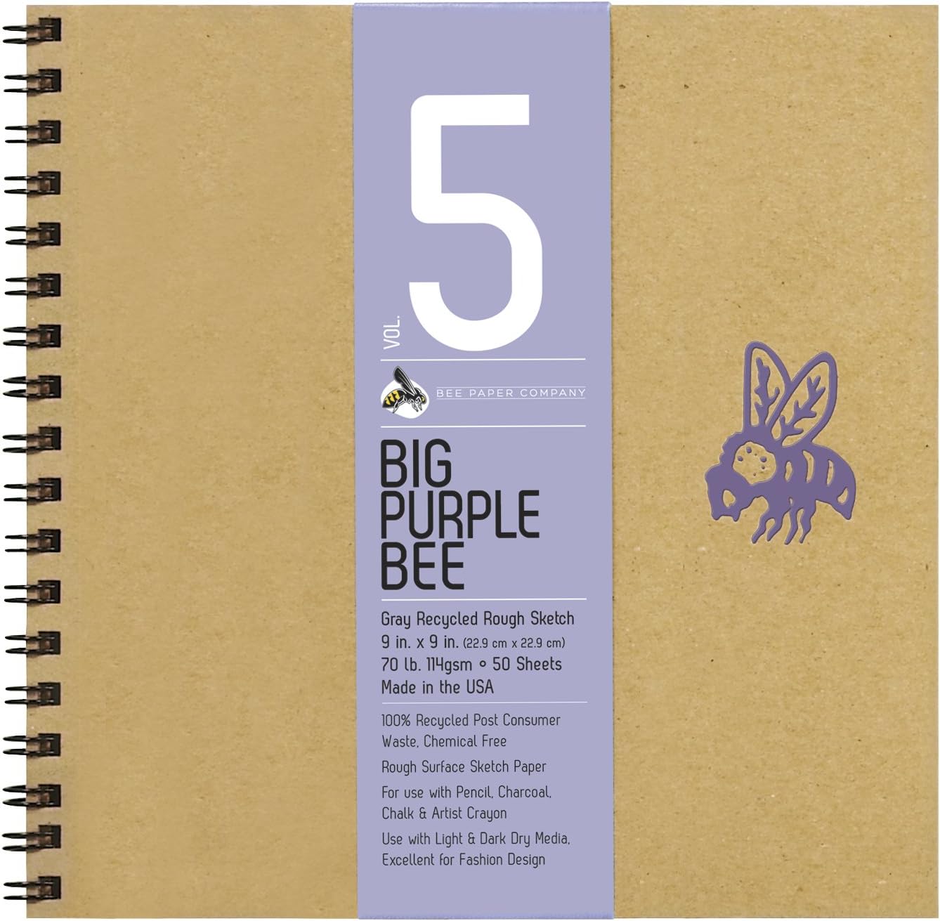 Amazon.co.jp Bee Paper Company Big Black Bee Bogus Pad 9inch x 9inch