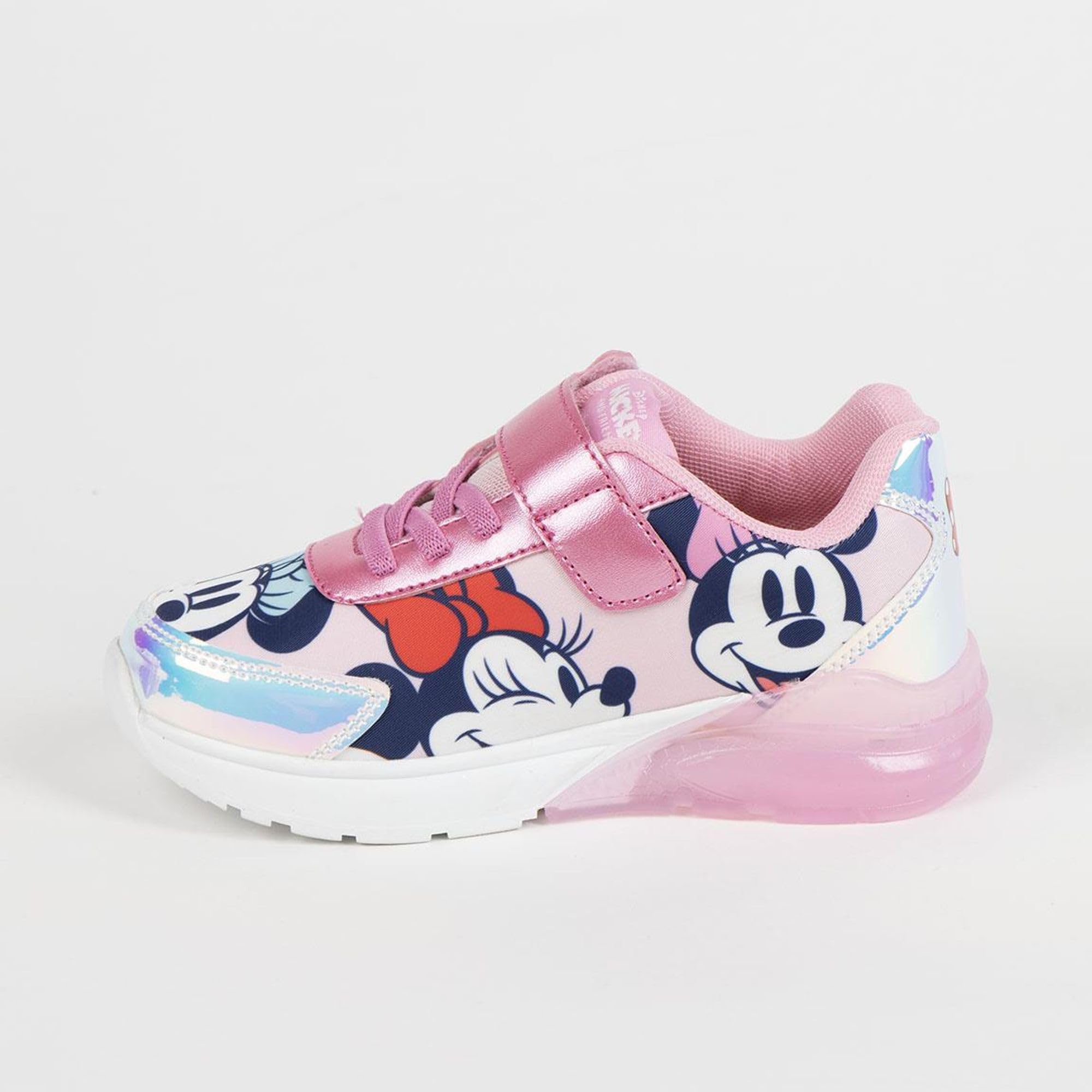 CERDÁ Life'S Little Moments | Deportivas para Niñas Minnie Mouse con Luces LED y Suela Resistente TPR, Estilo Disney y Máxima Comodidad