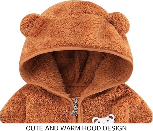 Miniatura 3 de Chaqueta de forro polar para bebé, ropa de vino para niña, abrigo para niños pequeños