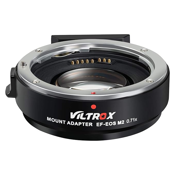 VILTROX EFEOS M2 Lens Adapter 0.71x Speed Booster for Canon EF Lens to