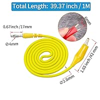 Vista 9 de Kit de prueba de multímetro y plomo de prueba de 54 en 1 de Testeronics para especialidades electrónicas automotrices Clips de prueba