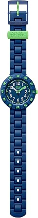 Flik Flak Boy Kids Watch Biosourced Quartz Waterproof Solo Dark Blue