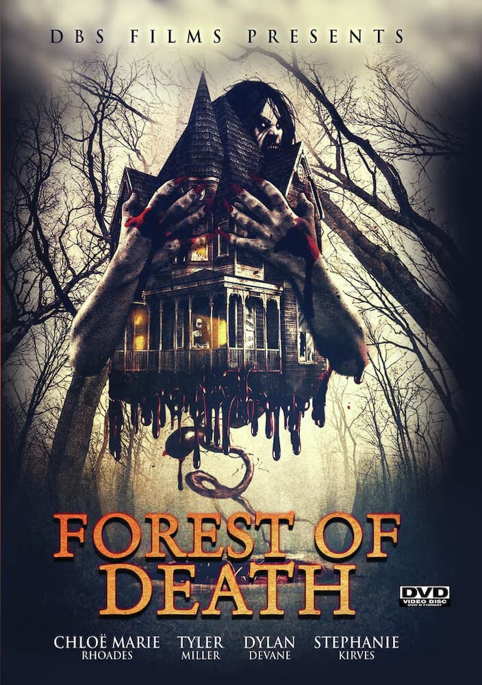 Película Forest of Death en DVD importado de USA para coleccionistas de cine de terror