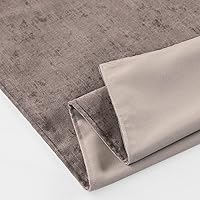 Vista 5 de AMBERIS Camino de Cama Gris, Chenilla Suave Sin Decoloración Camino de Cama Moderno