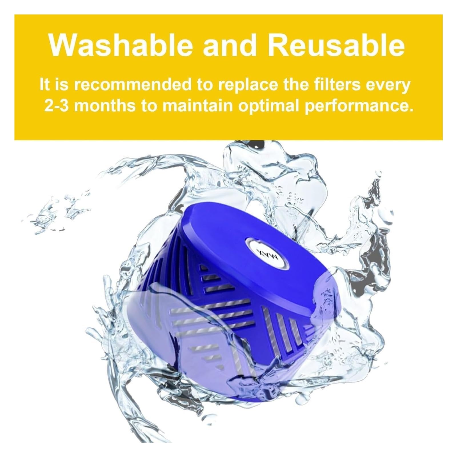 Filtros HEPA Premium, Compatibles Con Dyson, Aspiradora Inalámbrica Absoluta V6 - Pieza De Repuesto N.° 966741-01 Conjunto De Reemplazo De Filtro Trasero(10 rear filters)