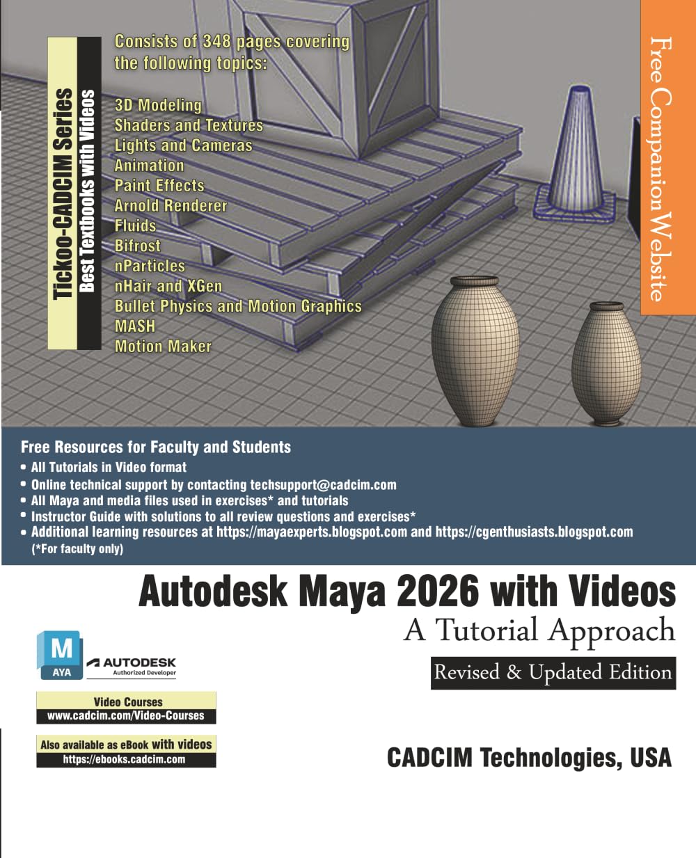 Autodesk Maya 2026 with Videos: A Tutorial Approach
