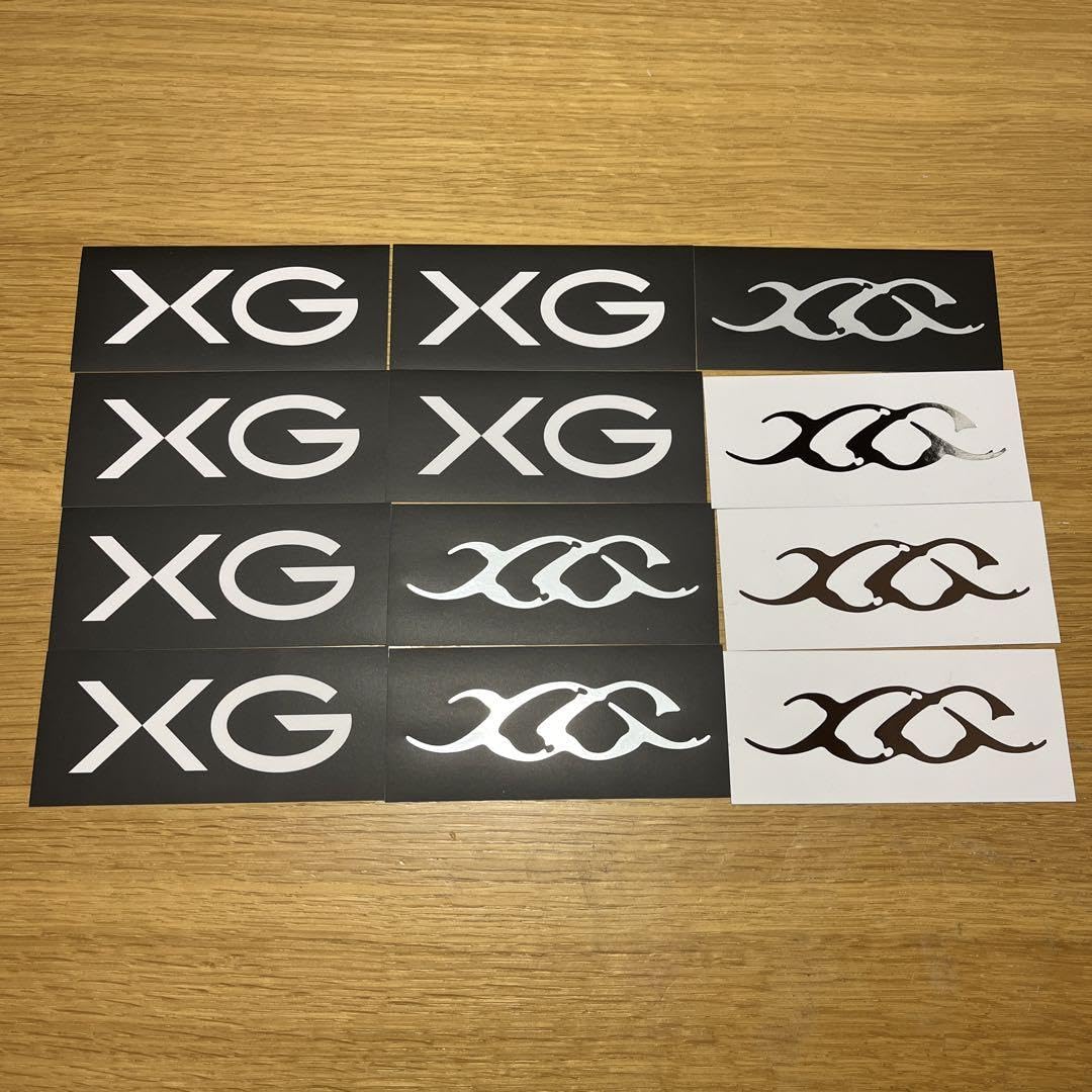 Amazon.co.jp: XG ステッカー ロゴ 12枚セット : おもちゃ