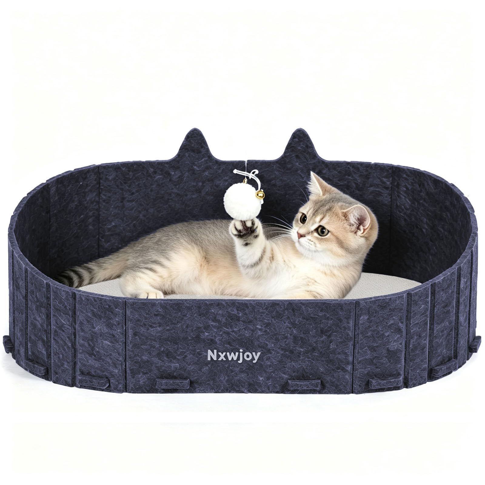 Cat Scratcher Bed for Indoor Cats Cardboard Cat Scratch Couch