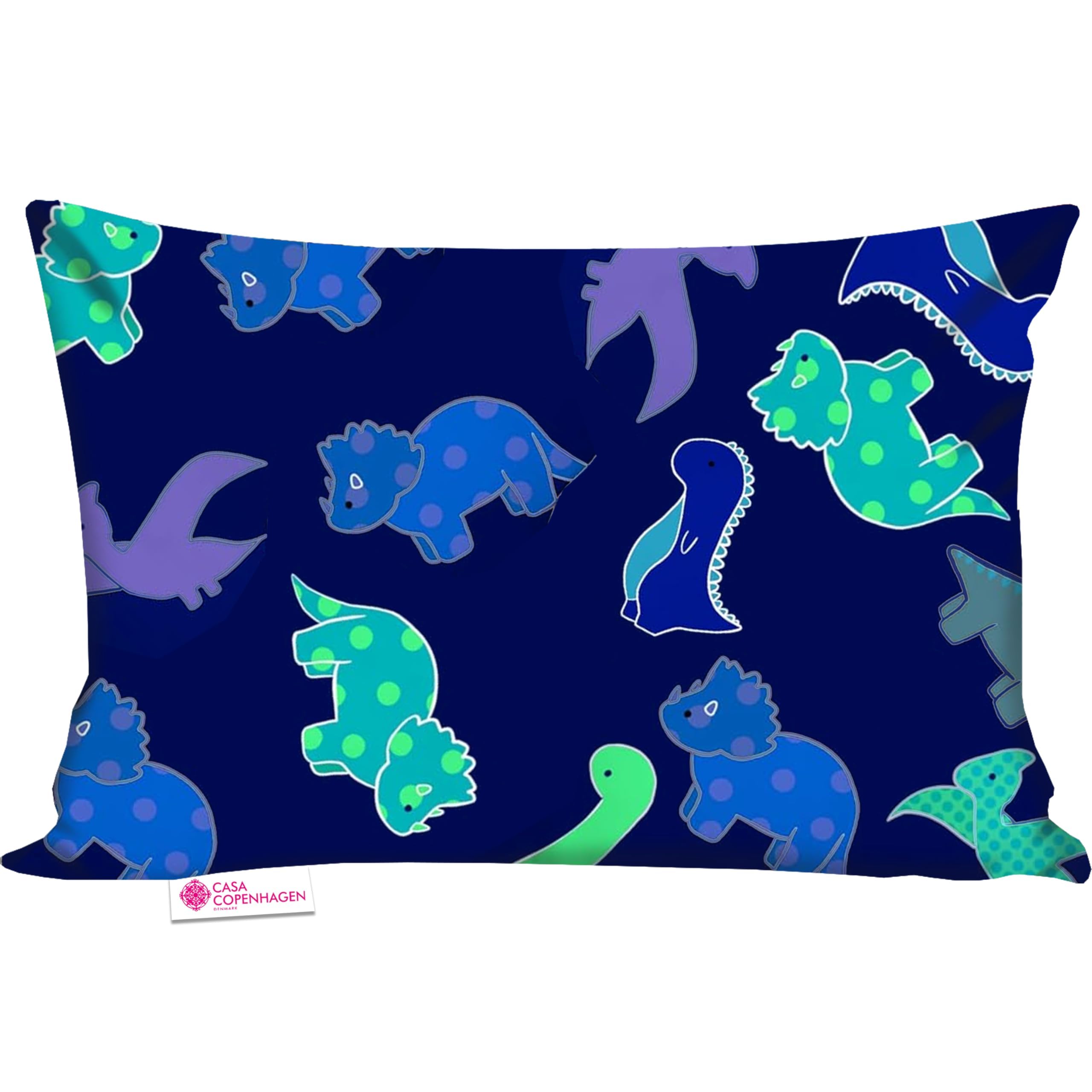 Casa Copenhagen Pillow with Super Soft Imported Fabric|3 to 12 Years Pillows|Animal & Cartoon Prints|Pillow for Sleep,Neck Support-12 X 18 Inch - Microfibre, Neon Humpy-picture-29
