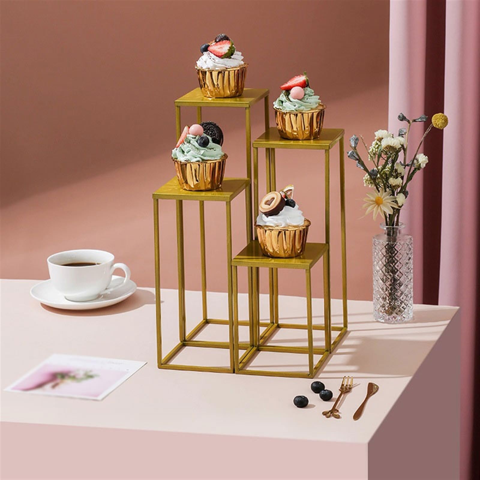 Alzata per dolci Porta cupcake for feste di compleanno, matrimoni(M)