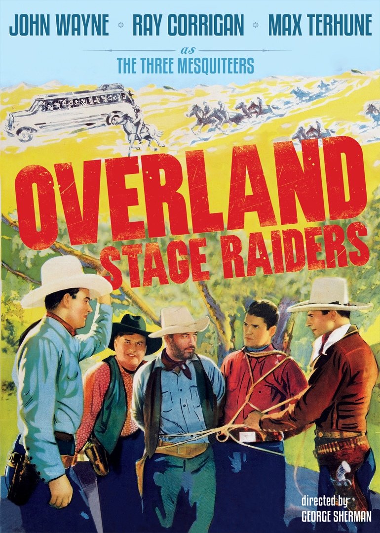 DVD Overland Stage Raiders pelicula western USA cine clasico del oeste americano