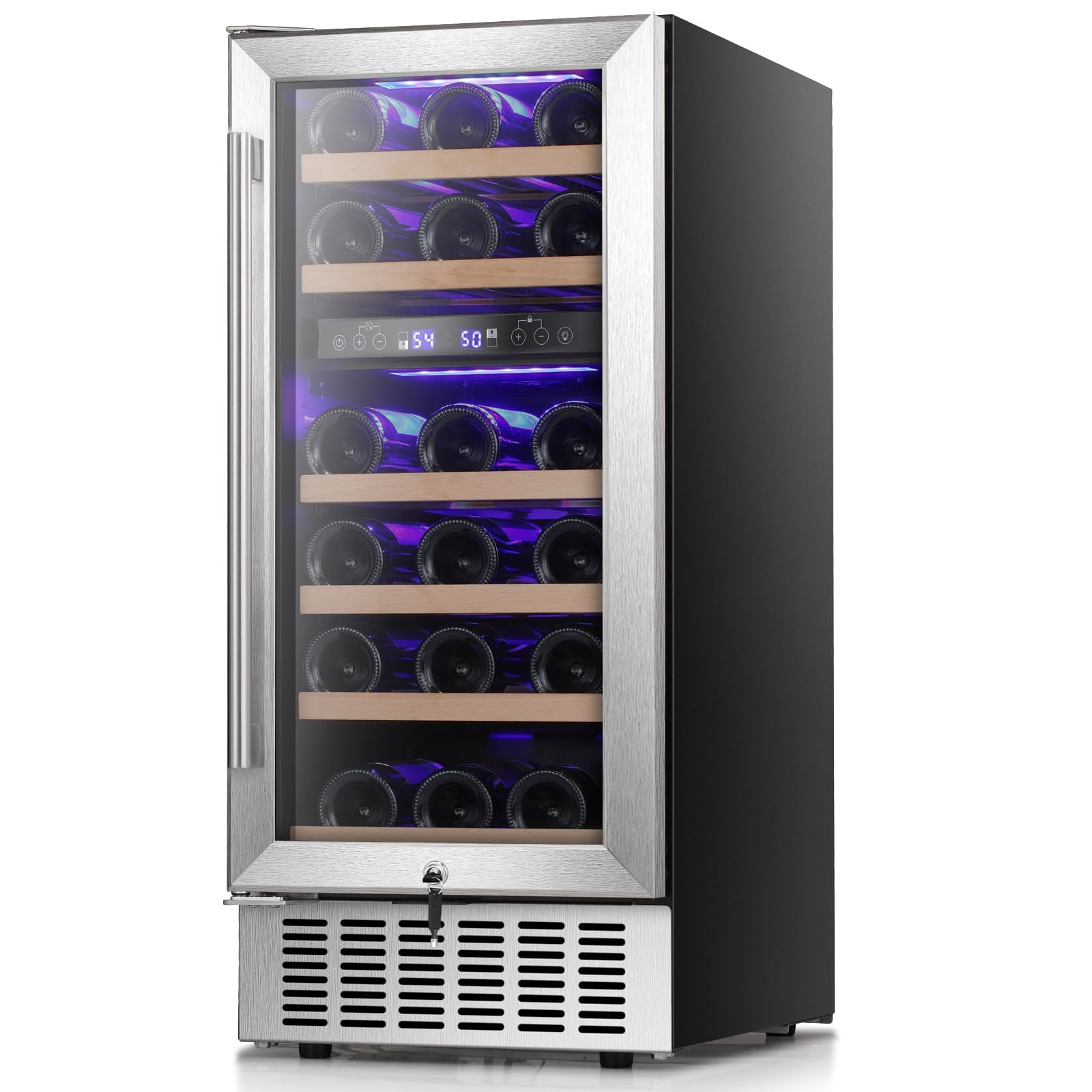 WAA W5185B-WAA Beverage Cooler Silver