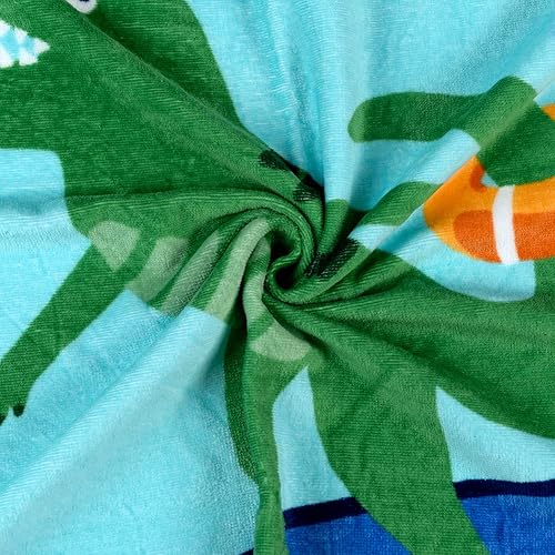 Miniatura 150 de Toallas de baño para niños, toalla para niños con capucha para playa, baño, piscina, toallas de natación de 30 x 50 pulgadas, tamaño grande, ultra