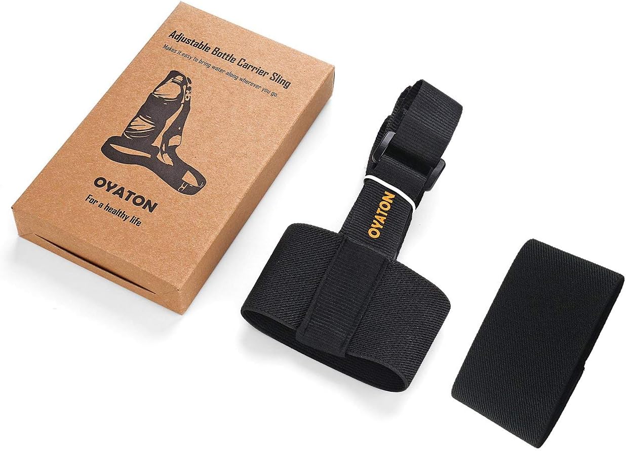 Water Bottle Carrier with Adjustable Shoulder Strap,Universal Bottle Sling,Perfect for Daily Walking Biking Hiking Travel (Exclude Bottle) - Image 6